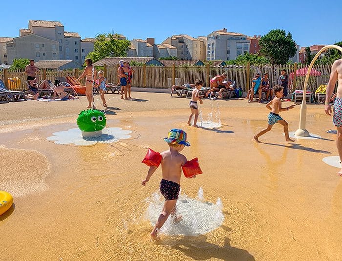 Animations piscines camping La Clape Village