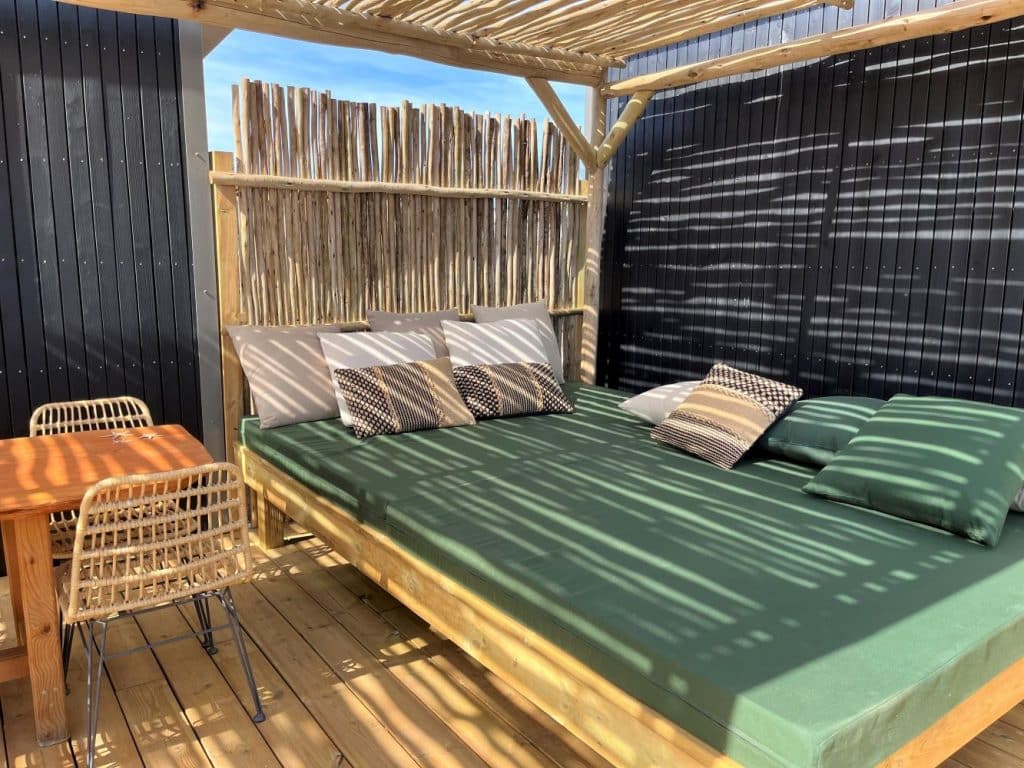 cottage tribu pool bed camping cap d'agde la clape village
