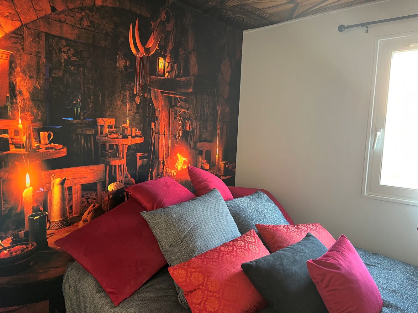 cabane cinéma les visiteurs coin nuit camping cap d'agde la clape village