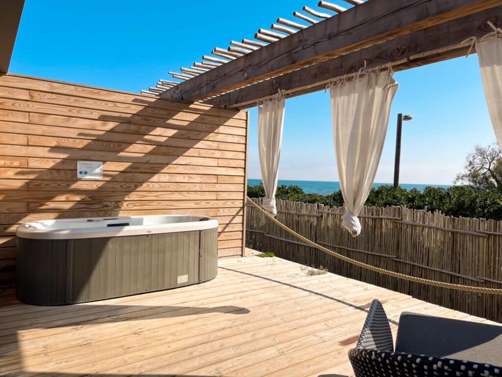location cap d’agde 5 étoiles bord de mer la clape village cottage seaview