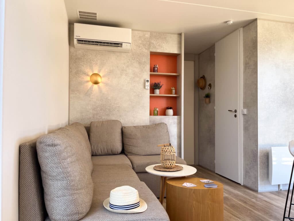 salon cottage tribu pool 4 chambres camping la clape village cap d'agde