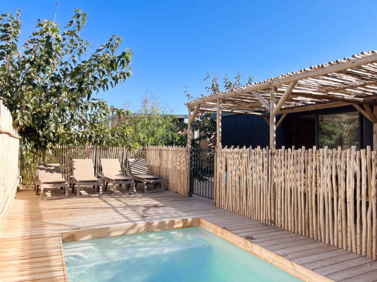 piscine camping cap d'agde la clape village cottage pool 3 chambres