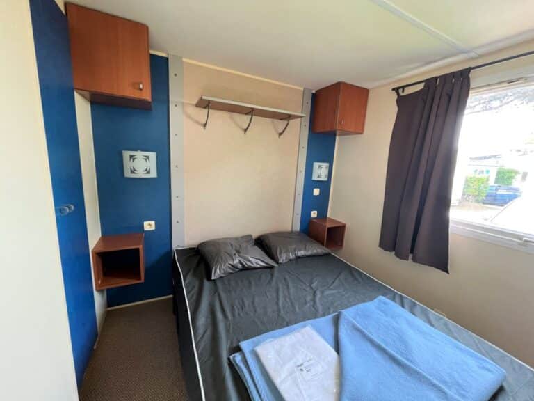 chambre parentale mobil home basik camping cap d'agde la clape village