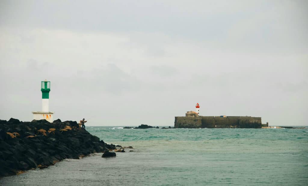 volcan cap d'agde phare fort brescou